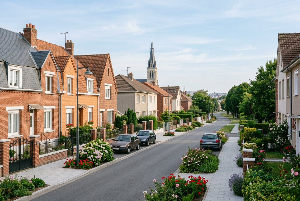 Beaurains, Commune sud calme, familles et primo